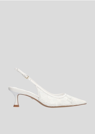 Salones LOLA CRUZ Mod.001Z78BK blanco