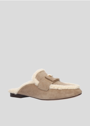 LOLA CRUZ Loafers Mod. 021Z30BK taupe