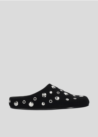 LOLA CRUZ Flat Sandals Mod. 033Z60FS black