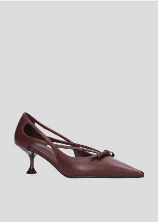 LOLA CRUZ Pumps Mod. 038Z14BK burgundi