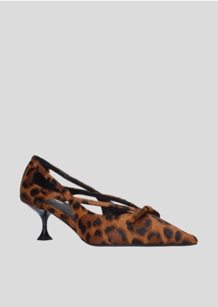 LOLA CRUZ Pumps Mod. 038Z90BK leopard