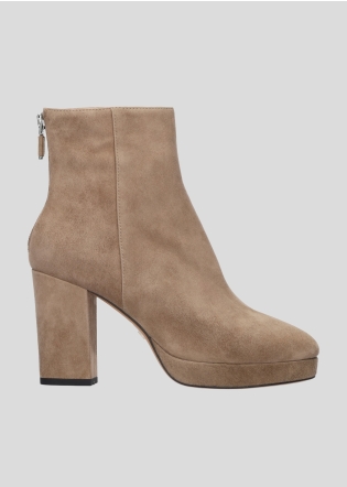 LOLA CRUZ Booties Mod. 045T30BK taupe