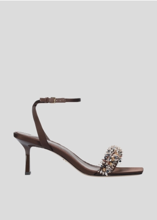 Sandalias Tacon LOLA CRUZ Mod.064Z00BK marron