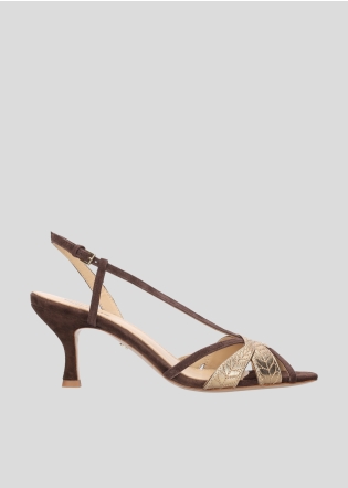 Sandalias Tacon LOLA CRUZ Mod.072Z19BK marron