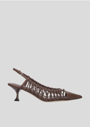 Salones LOLA CRUZ Mod.074Z14BK marron