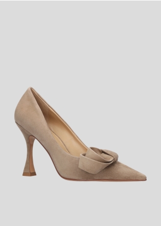 LOLA CRUZ Pumps Mod. 086Z30BK taupe