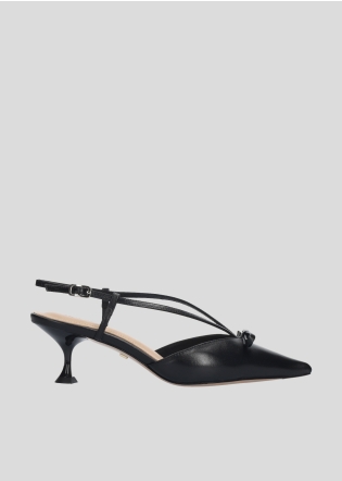 LOLA CRUZ Heleed shoes Mod. 104Z13BK black