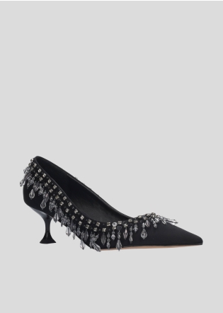 LOLA CRUZ Pumps Mod. 104Z75BK black