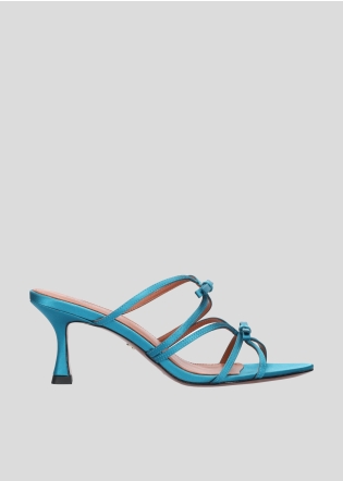 Sandalias Tacon LOLA CRUZ Mod.106Z75BK azul zafiro