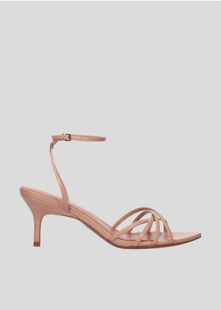 Sandalias Tacon LOLA CRUZ Mod.121Z14BK nude