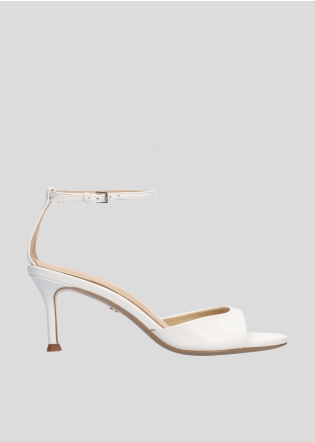 LOLA CRUZ Heeled sandals Mod. 150Z14BK white