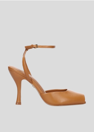 LOLA CRUZ Pumps Mod. 157Z14BK tan