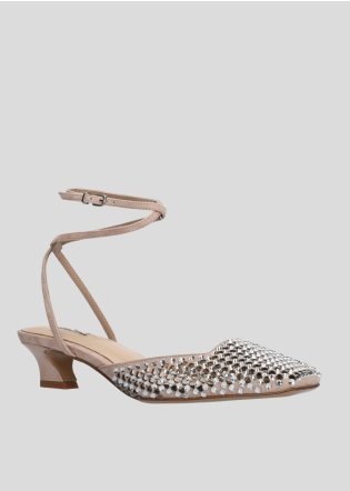 LOLA CRUZ Heleed shoes Mod. 177Z30BK nude