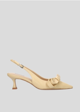 LOLA CRUZ Heleed shoes Mod. 192Z13BK beige