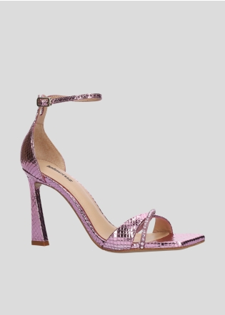 Sandalias Tacon LOLA CRUZ Mod.220Z51BK rosa