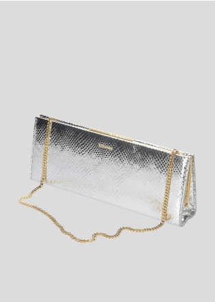 LOLA CRUZ Night Bag Mod. 231U51MG silver