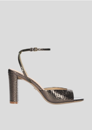 Sandalias Tacon LOLA CRUZ Mod.240Z51BK plomo