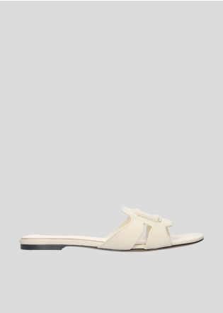 Sandalias Planas LOLA CRUZ Mod.283Z10BK off white