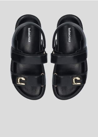 Zapatos planos LOLA CRUZ Mod.316Z13BK negro