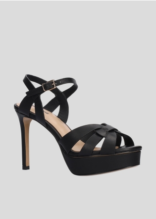 Sandalias de Plataforma LOLA CRUZ Mod.415P10BK negro