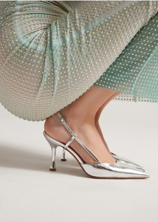 Sandalias Tacon LOLA CRUZ Mod.107Z17BK plata