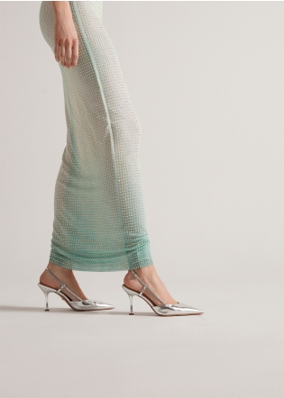 Sandalias Tacon LOLA CRUZ Mod.107Z17BK plata