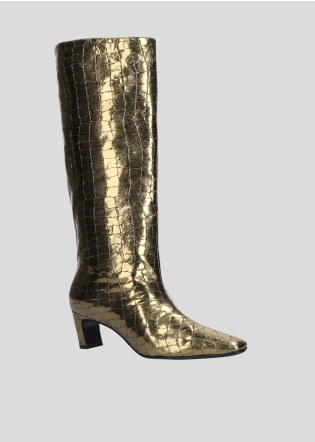 LOLA CRUZ Boots Mod. 132B57BK gold