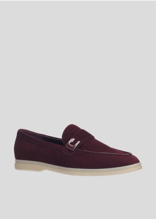 LOLA CRUZ Loafers Mod. 096Z30BK purple