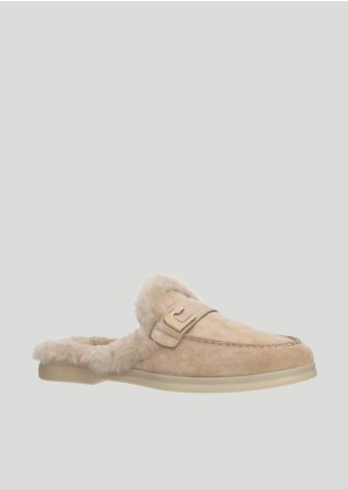LOLA CRUZ Loafers Mod. 095Z30BK beige
