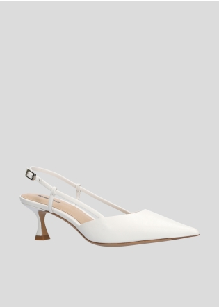 LOLA CRUZ Heleed shoes Mod. 108Z13BK white