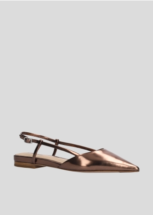 LOLA CRUZ Ballerinas Mod. 109Z17BK dark brown