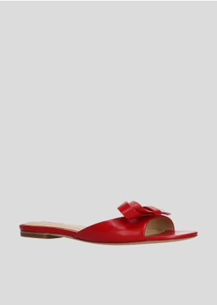 LOLA CRUZ Heeled sandals Mod. 197Z13BK red