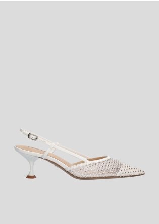 LOLA CRUZ Pumps Mod. 188Z13BK white