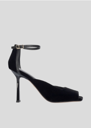 Sandalias Tacon LOLA CRUZ Mod.010Z89BK negro