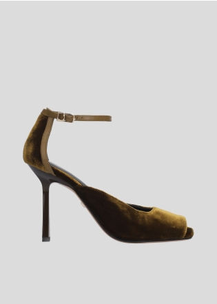 Sandalias Tacon LOLA CRUZ Mod.010Z89BK ocre