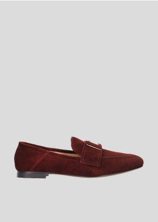 LOLA CRUZ Loafers Mod. 020Z30BK burgundi