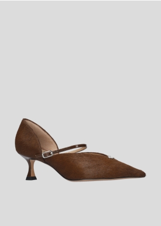 Salones LOLA CRUZ Mod.077Z90BK cuero