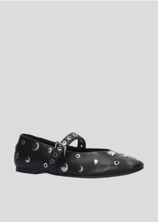 LOLA CRUZ Ballerinas Mod. 175Z14BK black
