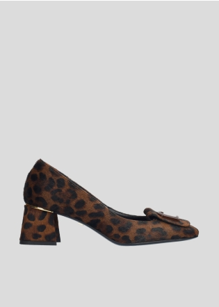 LOLA CRUZ Pumps Mod. 083Z90BK leopard