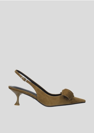 LOLA CRUZ Pumps Mod. 084Z30BK olive green
