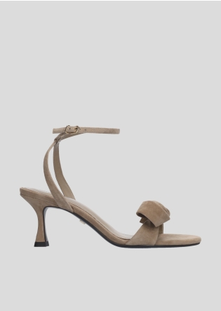 LOLA CRUZ Heeled sandals Mod. 089Z30BK taupe
