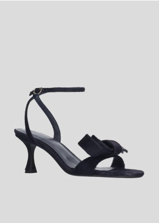 LOLA CRUZ Heeled sandals Mod. 089Z90BK navy blue
