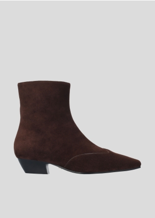LOLA CRUZ Booties Mod. 028T30BK dark brown