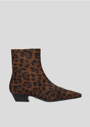 Botines LOLA CRUZ Mod.028T90BK leopardo