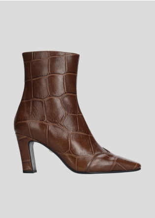 LOLA CRUZ Booties Mod. 030T55BK hazel nut