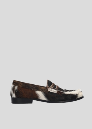 Loafers LOLA CRUZ Mod.004Z95BK vaca
