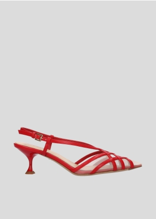 Salones LOLA CRUZ Mod.030Z27BK rojo