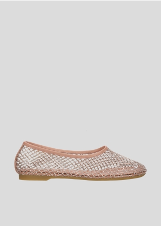 LOLA CRUZ Ballerinas Mod. 178Z02BK nude