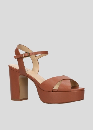 ** Plataformas y Cuñas LOLA CRUZ Mod.414P10BK terracota