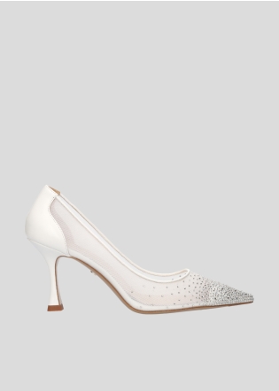 Salones LOLA CRUZ Mod.132Z01BK blanco